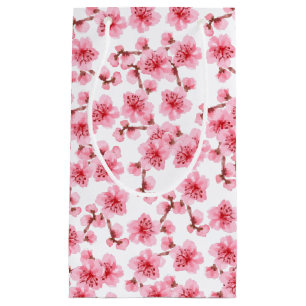 Bolsa De Regalo Pequeña Romantic pink Cherry blosson