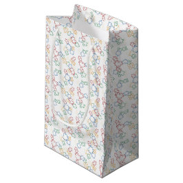 Bolsa De Regalo Pequeña Rompecabezas - Esquema principal fondo blanco