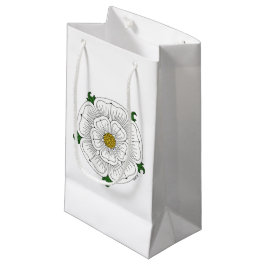 Bolsa De Regalo Pequeña Rosa Blanca de York