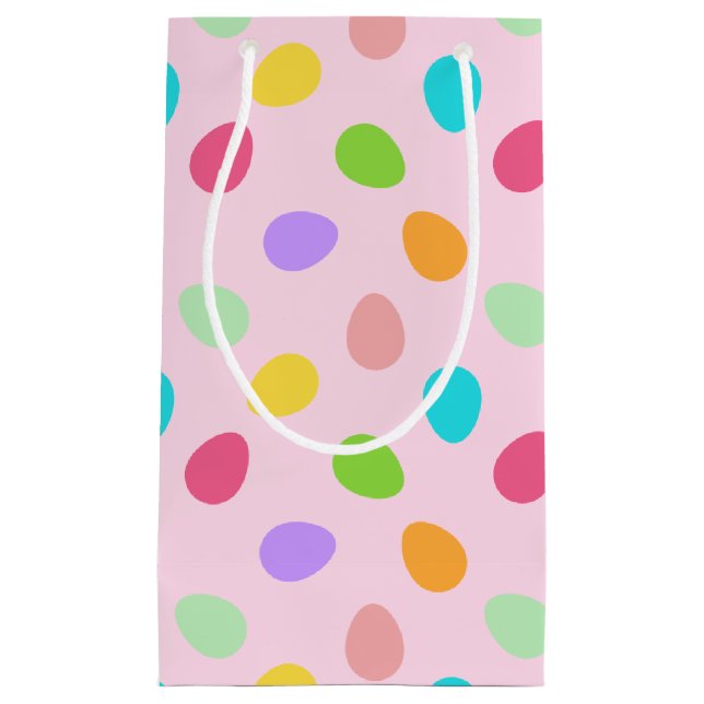 Bolsa De Regalo Pequeña Rosa de huevos básicos (Anverso)