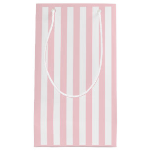Bolsa De Regalo Pequeña Rosa Milenaria y Raya Blanca
