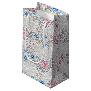 Bolsa De Regalo Pequeña Rosa y Larkspur, William Morris