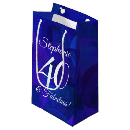 Bolsa De Regalo Pequeña Royal Blue 40 y la fabulosa fiesta de cumpleaños