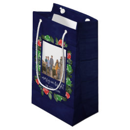 Bolsa De Regalo Pequeña Rustic Woodland Whimsical Mushrooms Christmas