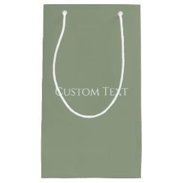 Bolsa De Regalo Pequeña Sage Green 