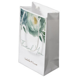 Bolsa De Regalo Pequeña Sage Green Floral Boda