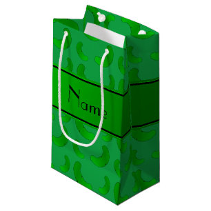 Bolsa De Regalo Pequeña Salmueras verdes verdes conocidas personalizadas