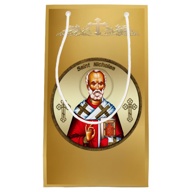 Bolsa De Regalo Pequeña San Nicolás (Anverso)