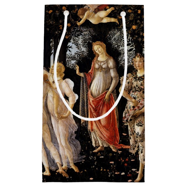 Bolsa De Regalo Pequeña Sandro Botticelli - La Primavera (Anverso)