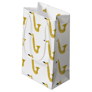 Bolsa De Regalo Pequeña Saxofón