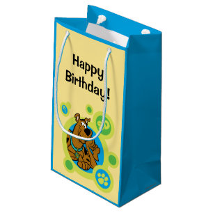 Bolsa De Regalo Pequeña Scooby-Doo circunda la insignia del SD