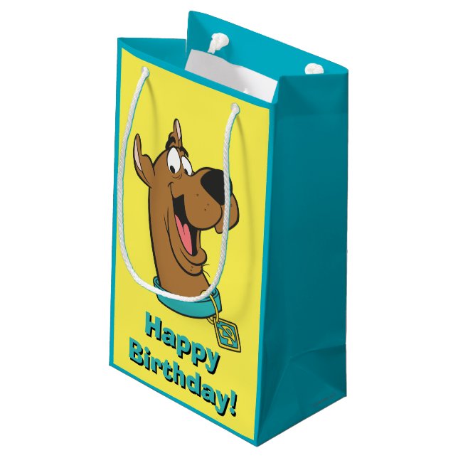 Bolsa De Regalo Pequeña Scooby-Doo Happy Face (Angulo reverso)