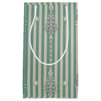 Bolsa De Regalo Pequeña Seaoam Árboles de Cristal Estriados