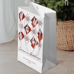 Bolsa De Regalo Pequeña Seasons Greetings Navidades Vacaciones Escandinava