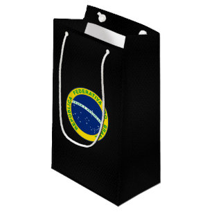 Bolsa De Regalo Pequeña Sello brasileño del estado