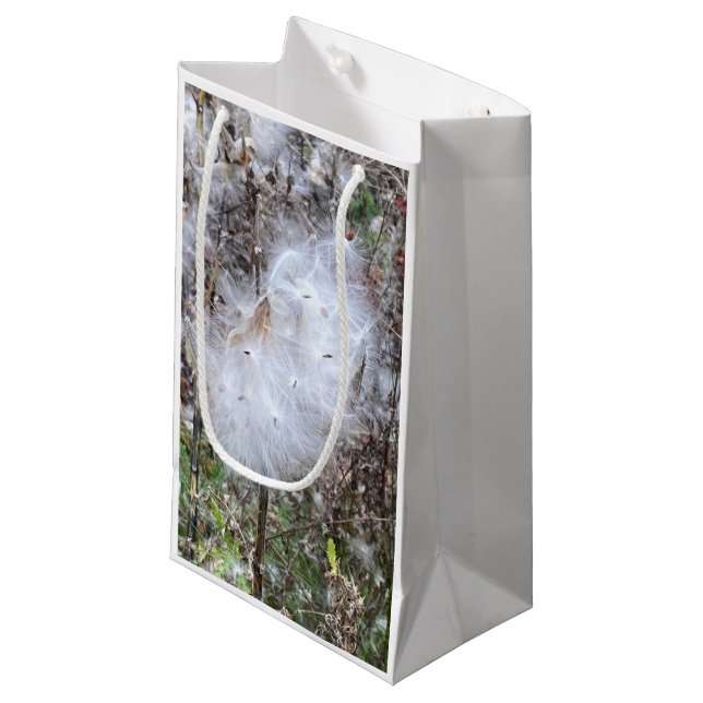 Bolsa De Regalo Pequeña Semillas de almirez y seda (Angulo Anverso)