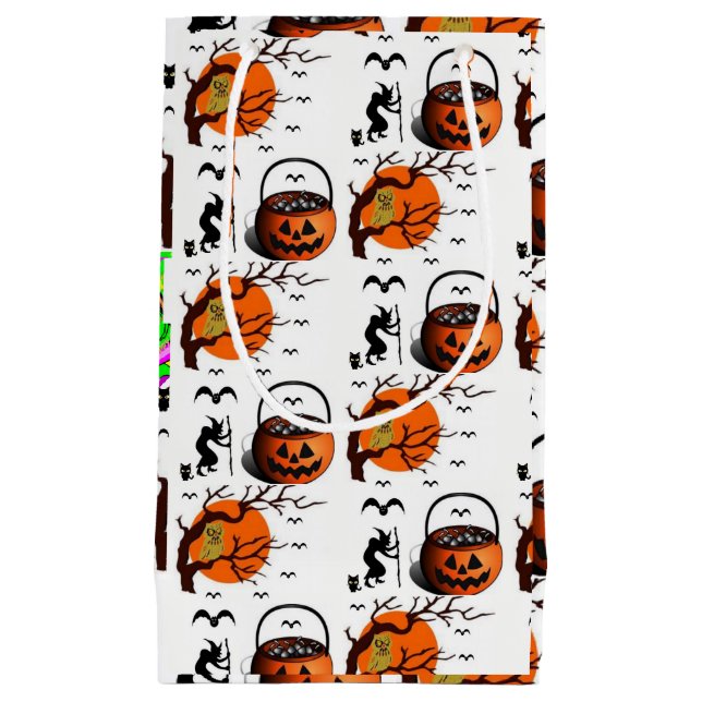 Bolsa De Regalo Pequeña sep. 1 cumpleaños de niños (Anverso)