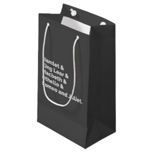 Bolsa De Regalo Pequeña Shakespeare toca yo