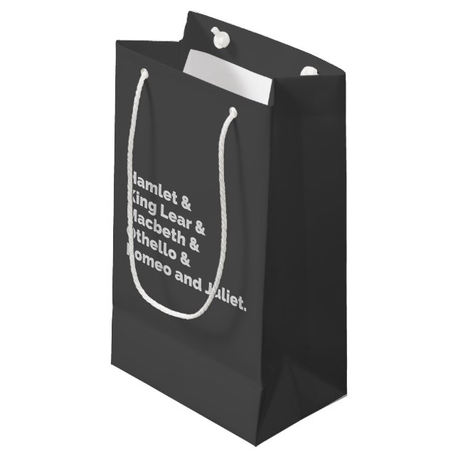 Bolsa De Regalo Pequeña Shakespeare toca yo (Angulo Anverso)