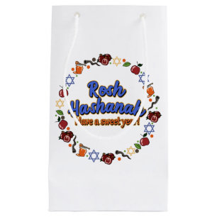 Bolsa De Regalo Pequeña Shana Tova Rosh Hashanah Año Nuevo judío