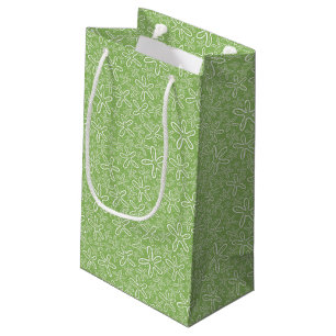 Bolsa De Regalo Pequeña Shell modela en fondo manchado