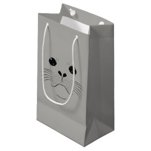 Bolsa De Regalo Pequeña Silueta de la cara de sellado