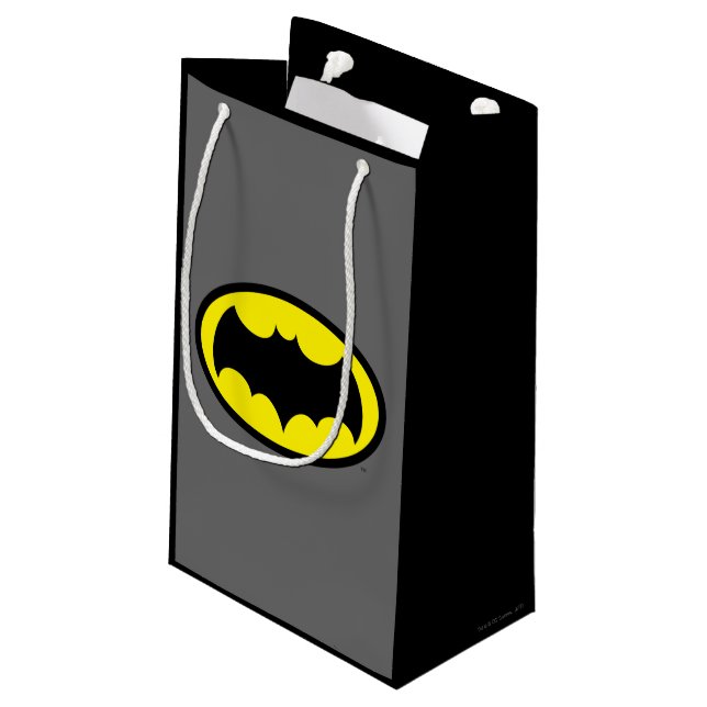 Bolsa De Regalo Pequeña Símbolo de Batman (Angulo reverso)