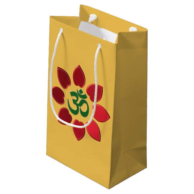 Bolsa De Regalo Pequeña Símbolo de Om (Angulo reverso)