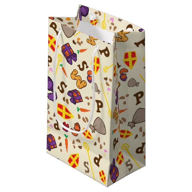Bolsa De Regalo Pequeña Sinterklaas Feest (Angulo Anverso)
