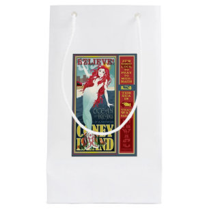 Bolsa De Regalo Pequeña sirena redheaded de la isla de conejo