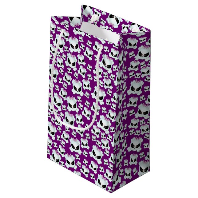 Bolsa De Regalo Pequeña Skullz femenino (Angulo reverso)