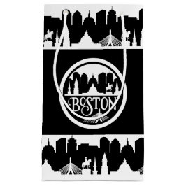 Bolsa De Regalo Pequeña Skyline de Boston