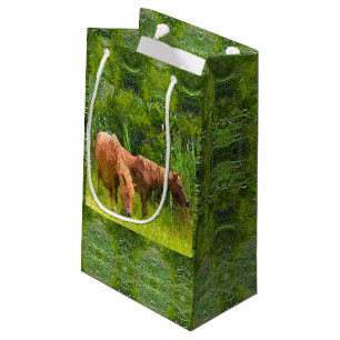 Bolsa De Regalo Pequeña Sm Gift Bag Assateague Ponies
