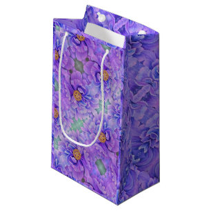 Bolsa De Regalo Pequeña Sm Gift Bag Lavender Peonies