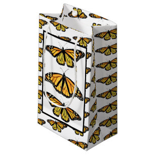 Bolsa De Regalo Pequeña Sm Gift Bag Monarch Butterflies