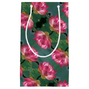 Bolsa De Regalo Pequeña Sm Gift Bag Pink Lotus