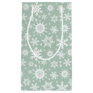 Bolsa De Regalo Pequeña Snowy Mint