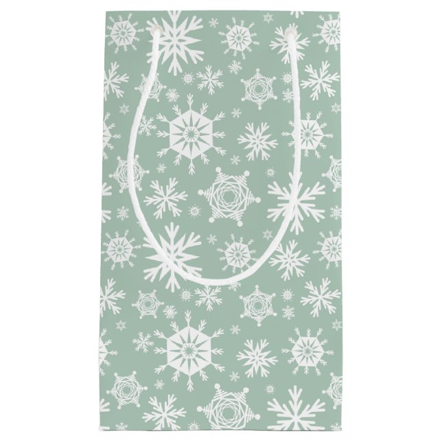 Bolsa De Regalo Pequeña Snowy Mint (Anverso)