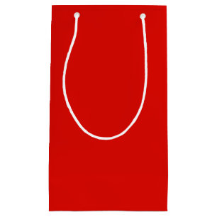 Bolsa De Regalo Pequeña Sólido rojo holgado