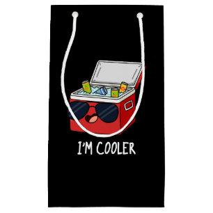 Bolsa De Regalo Pequeña Soy Cooler Funny Ice Cooler Box Pun Dark BG