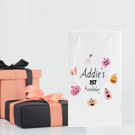 Bolsa De Regalo Pequeña Spooky One | Primer cumpleaños de Halloween | Cala