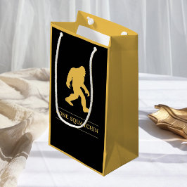 Bolsa De Regalo Pequeña Squatchin ido pie grande divertido Sasquatch