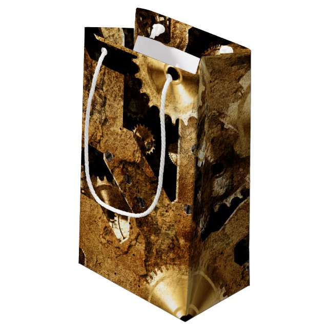 Bolsa De Regalo Pequeña Steampunk (Angulo reverso)