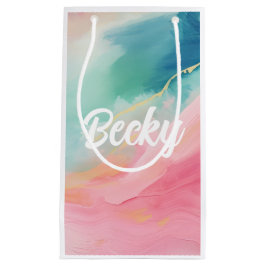 Bolsa De Regalo Pequeña Sueños Pastel: Pinceles artísticos