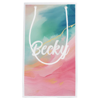 Bolsa De Regalo Pequeña Sueños Pastel: Pinceles artísticos