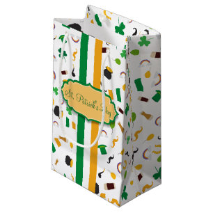 Bolsa De Regalo Pequeña Suerte de los artículos del irlandés del día de