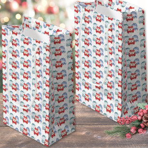 Bolsa De Regalo Pequeña Suéter Feo Festivo de Vacaciones de Navidad