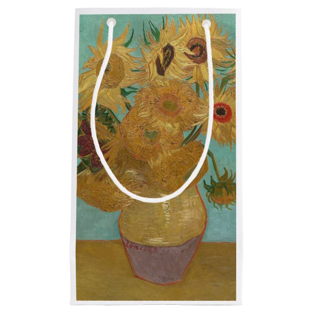 Bolsa De Regalo Pequeña Sunflower (Anverso)