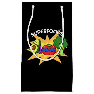 Bolsa De Regalo Pequeña Superfood Divertido bollo vegetal