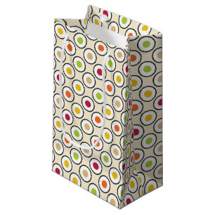 Bolsa De Regalo Pequeña Sushi Maki Polka Dots